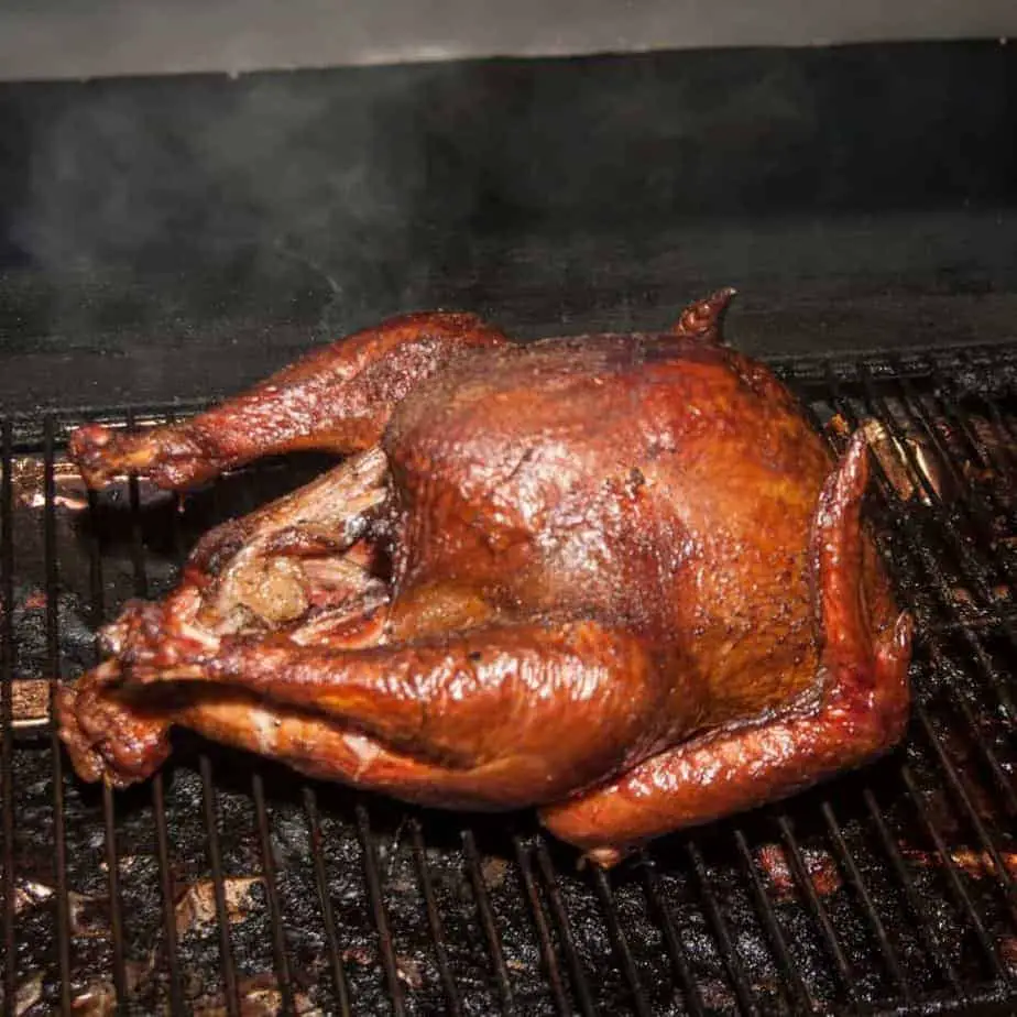 Whole Smoked Turkey On Smoker