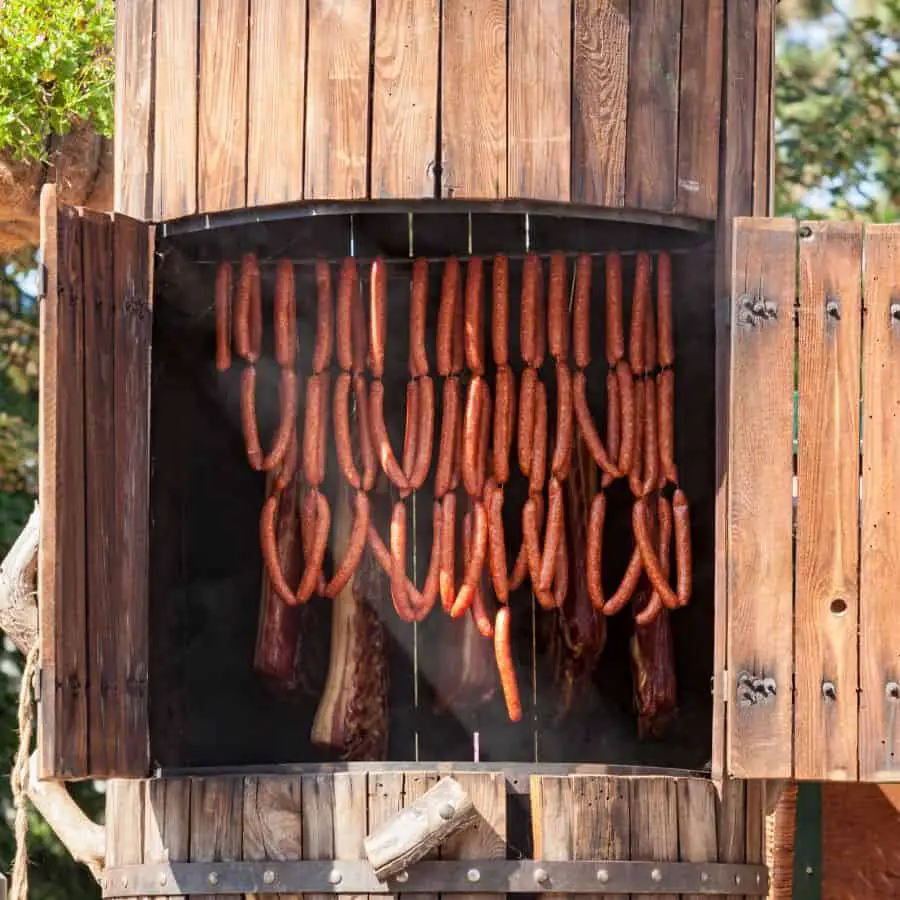 Old Time Wood Bbq Smoker